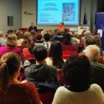 Auditorium colmo in Api Lecco Sondrio per il romanzo su Crespi d’Adda 2